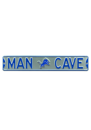 Detroit Lions 6x36 Man Cave Street Sign