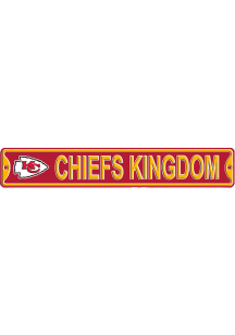 Kansas City Chiefs 6x36 Chiefs Kingdom Street Sign