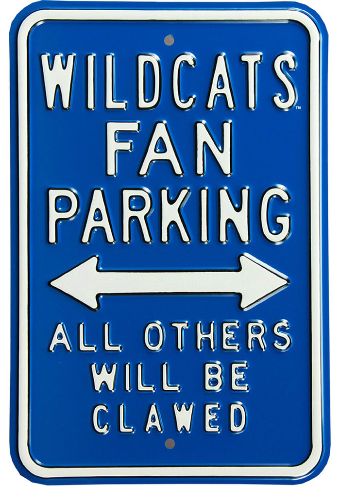 Kentucky Wildcats Parking Sign