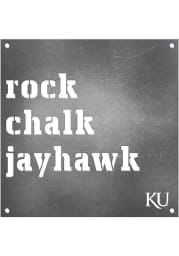 Kansas Jayhawks 10x10 Steel Sign