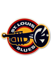 St Louis Blues Vintage Trumpet Magnet