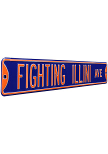 Illinois Fighting Illini Street Sign