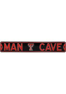 Texas Tech Red Raiders 6x36 Man Cave Street Sign