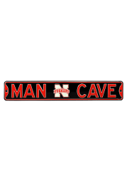 Nebraska Cornhuskers 6x36 Man Cave Street Sign