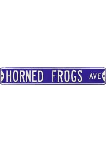 TCU Horned Frogs Street Sign
