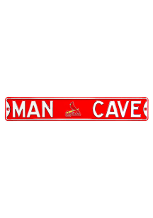 St Louis Cardinals 6x36 Man Cave Street Sign