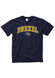 Drexel Dragons Youth Navy Blue Midsize Arch Short Sleeve T-Shirt
