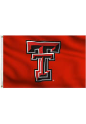 Texas Tech Red Raiders 3x5 Red Grommet Red Silk Screen Grommet Flag