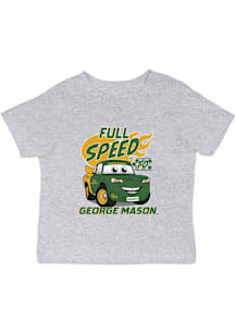 Vive La Fete George Mason University Infant Full Speed Short Sleeve T-Shirt Grey