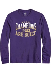 Mens Big Ten Purple Rally Champs Arch Tee
