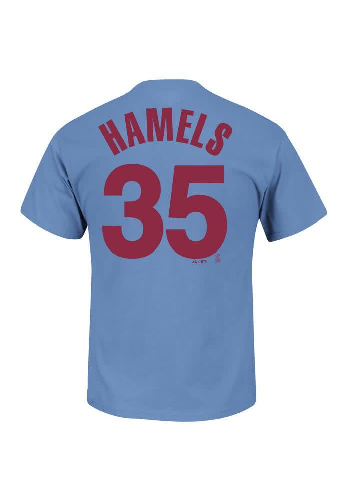 Majestic Cole Hamels #35 Phillies Jersey