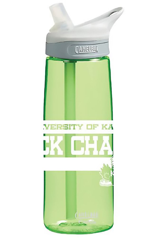 Kansas Jayhawks Green 2-Sided Camelbak Water Bottle