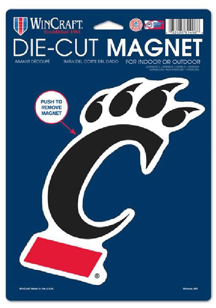 Cincinnati Bearcats Die Cut Car Black