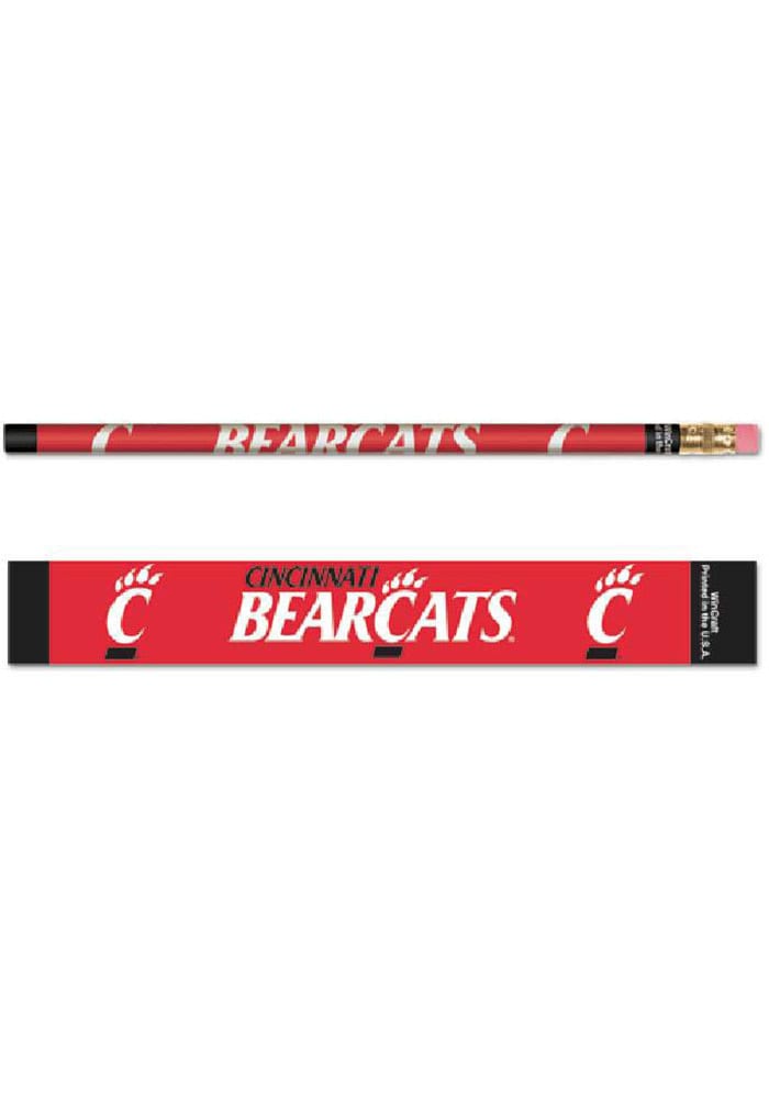 Cincinnati Bearcats 6 Pack Pencil