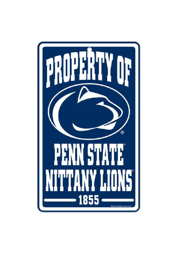 Penn State Nittany Lions Property Of Sign