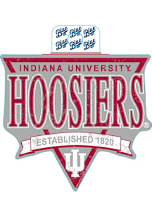 Indiana Hoosiers Nineties Stickers - Red