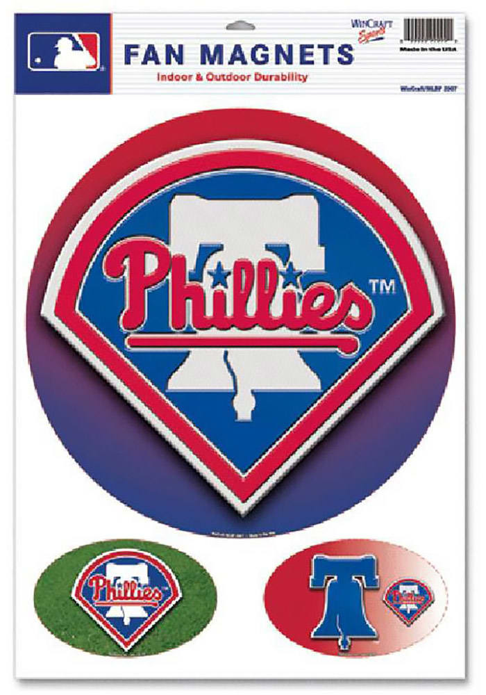 Philadelphia Phillies 3 Pack Door Magnet