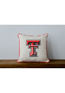 Texas Tech Red Raiders Corded Logo Throw Pillow Pillow