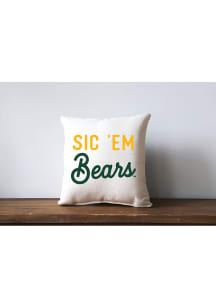 Baylor Bears Plain Slogan Throw Pillow Pillow