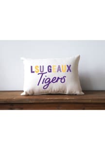 LSU Tigers Team Name Pillow Pillow