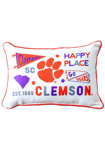 Clemson Tigers 16x22 Cluster Pillow