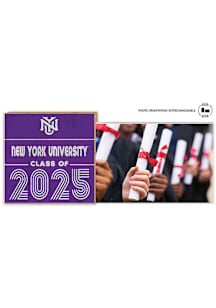 NYU Violets Class of 2025 unique photo frame Picture Frame - Purple