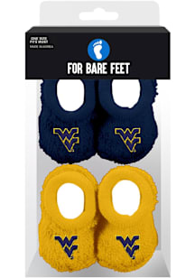 West Virginia Mountaineers 2pk Baby Bootie Boxed Set