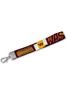 Washington Commanders Lanyard Keychain - Burgundy