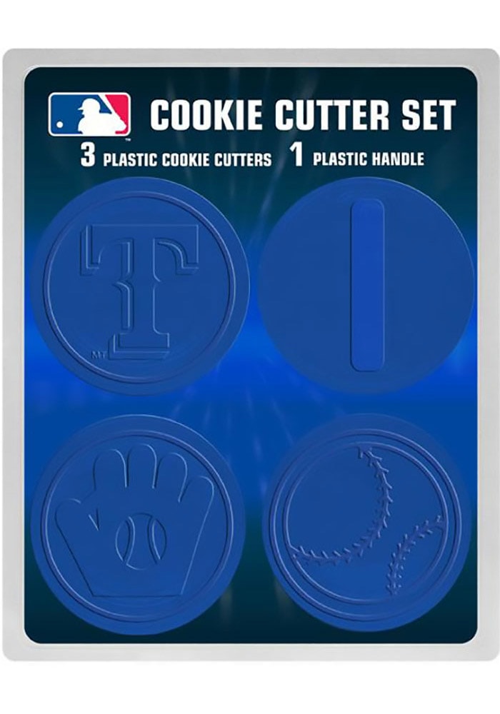 Texas Rangers 4pk Cookie Cutters