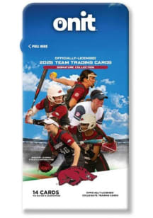 Arkansas Razorbacks Single Pack Collectible Baseball Cards