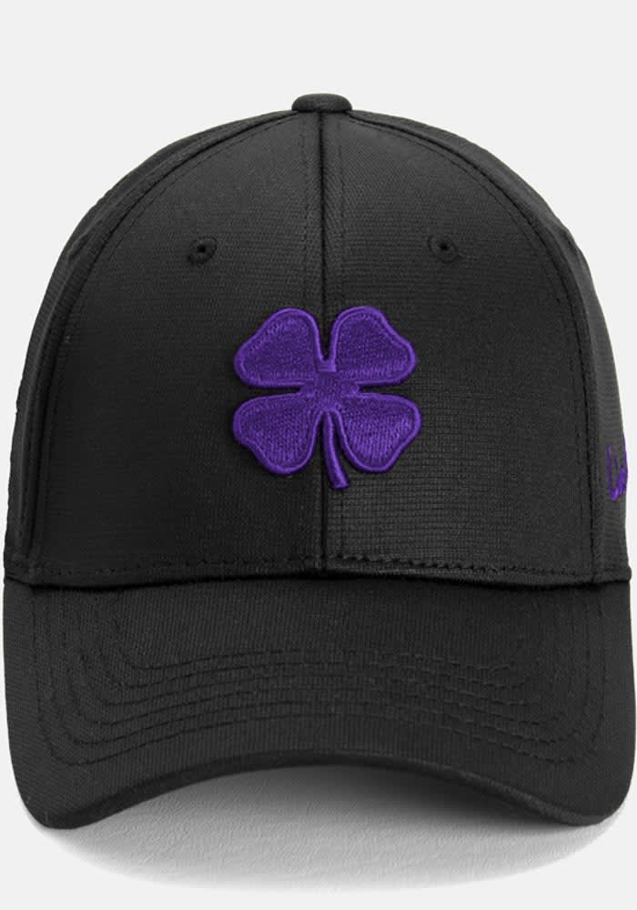 Black Clover K-State Wildcats Mens Purple Spirit Flex Hat