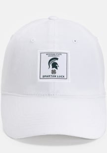 Black Clover Michigan State Spartans Dream Adjustable Hat - White