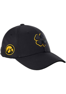 Black Clover Iowa Hawkeyes Mens Black Phenom Flex Hat
