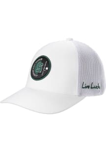 Black Clover Michigan State Spartans Echo Adjustable Hat - White