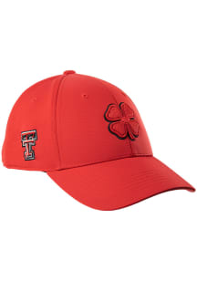 Black Clover Texas Tech Red Raiders Mens Black Phenom Flex Hat