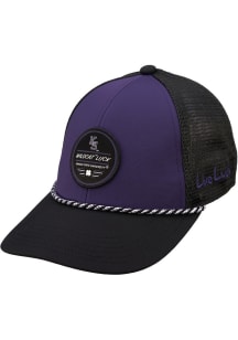 Black Clover Purple K-State Wildcats The Gamer Adjustable Hat