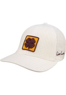 Black Clover Arizona State Sun Devils Mens White The Laser Flex Hat