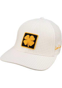 Iowa Hawkeyes Black Clover The Laser Flex Hat - White