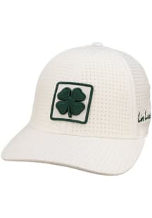 Michigan State Spartans Black Clover The Laser Flex Hat - White