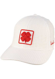 Rutgers Scarlet Knights Black Clover The Laser Flex Hat - White