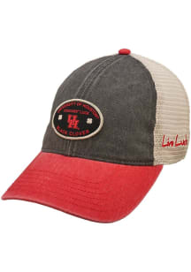 Black Clover Houston Cougars The Retro Adjustable Hat - Black