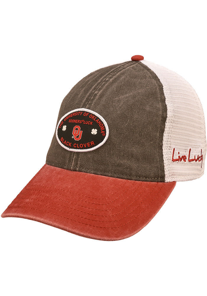 Ok Ok Oklahoma Off White 5-Panel Snapback Hat | Prestige Collection