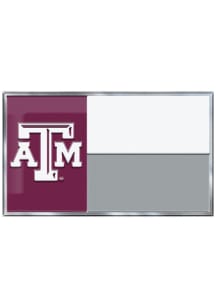Sports Licensing Solutions Texas A&amp;M Aggies Aluminum Car Emblem - Maroon