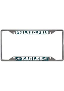 Philadelphia Eagles Universal Fit Metal License Plate Frame - Green