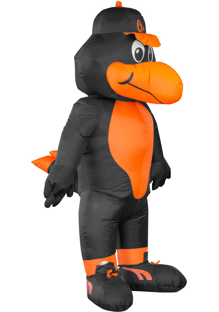 Baltimore Orioles Black Outdoor Inflatable 7 Ft Team Mascot