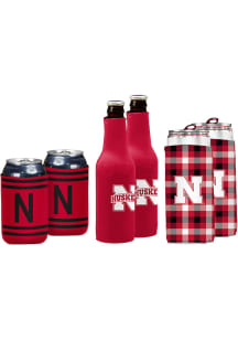Red Nebraska Cornhuskers Variety Pack Coolie