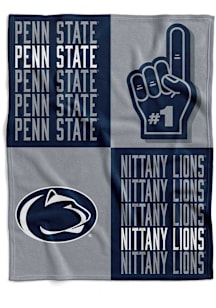 Penn State Nittany Lions Domino Swaddle Baby Blanket