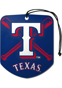 Sports Licensing Solutions Texas Rangers 2 Pack Shield Auto Air Fresheners - Blue