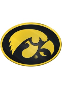 Sports Licensing Solutions Iowa Hawkeyes Color Car Emblem - Black