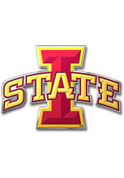 Sports Licensing Solutions Iowa State Cyclones Color Car Emblem - Red